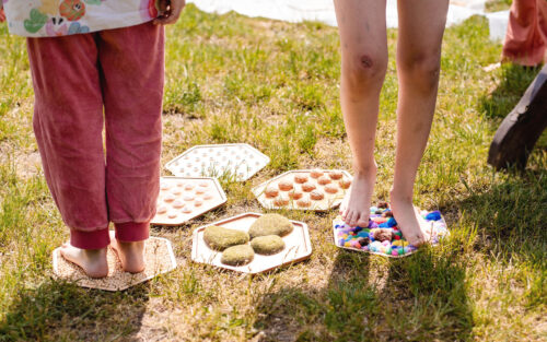 Integracja sensoryczna - ścieżka sensoryczna dla stóp